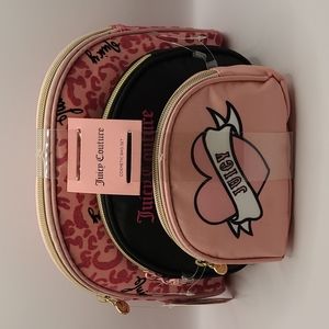 Juicy Couture 3-Piece Cosmetic Bag Set